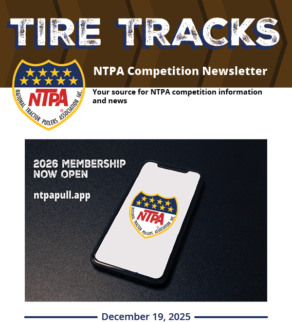 Tire Tracks NTPA Competition Newsletter