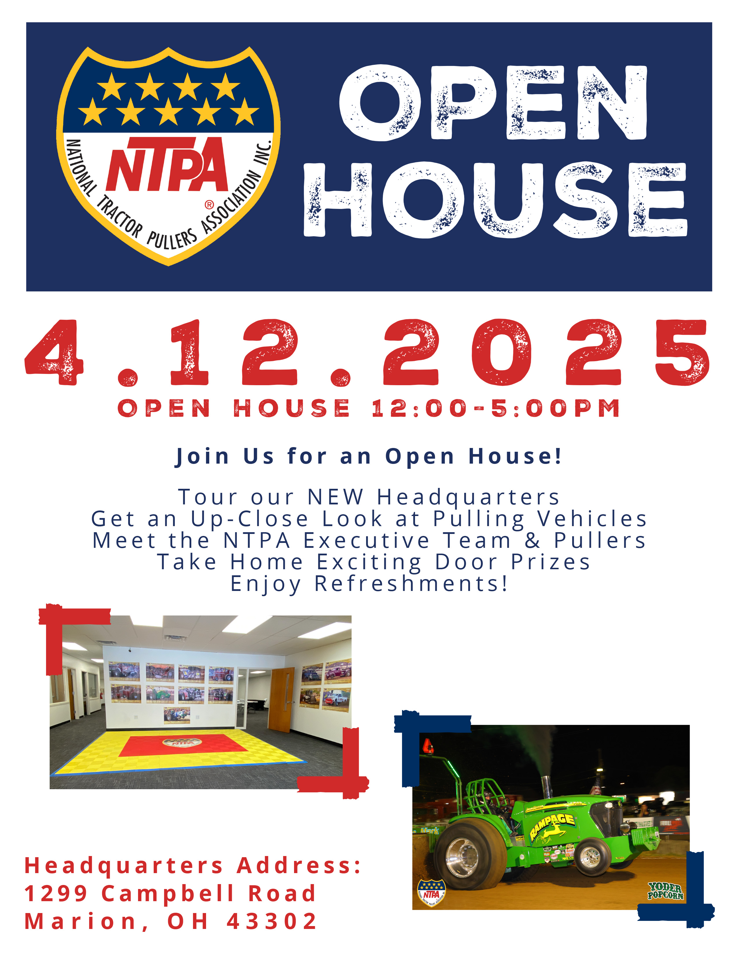 Open House 4/12/25, 12-5pm